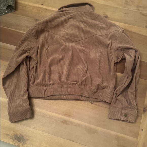 Mine Tan Corduroy Utility Jacket New Without Tags - Picture 4 of 8